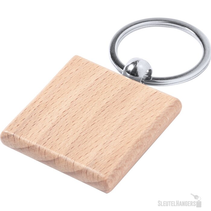 Beukenhout Sleutelhanger Naturel