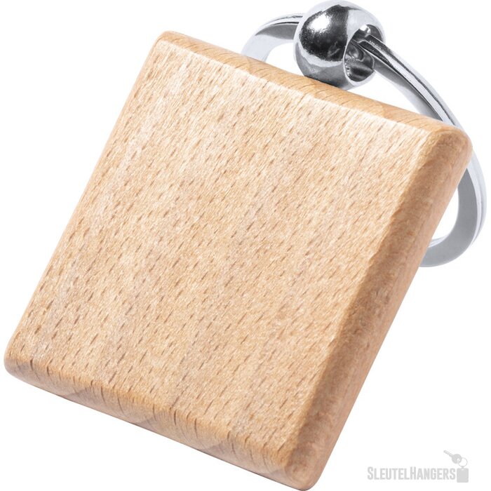 Beukenhout Sleutelhanger Naturel