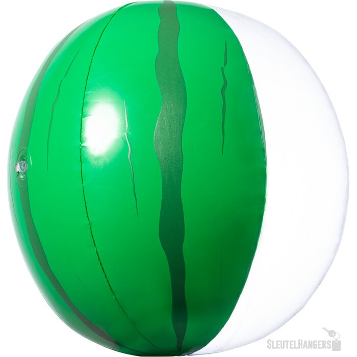 Strandbal met fruitdecoratie (Ø 28 cm) Groen
