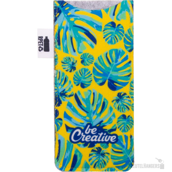 Custom Made Brillenkoker Van Rpet Grijs