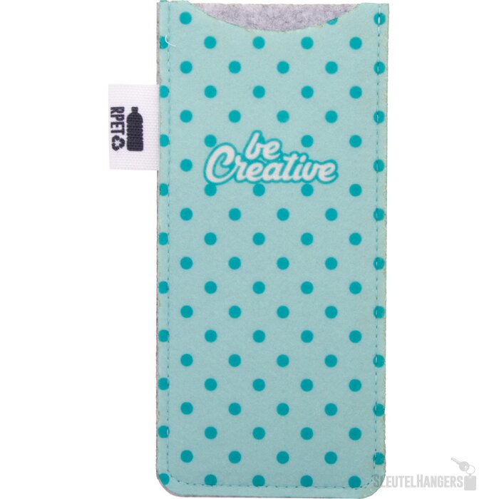 Custom Made Brillenkoker Van Rpet Grijs