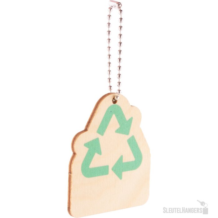 Ecoring Sleutelhanger, Recycling Natuurlijk