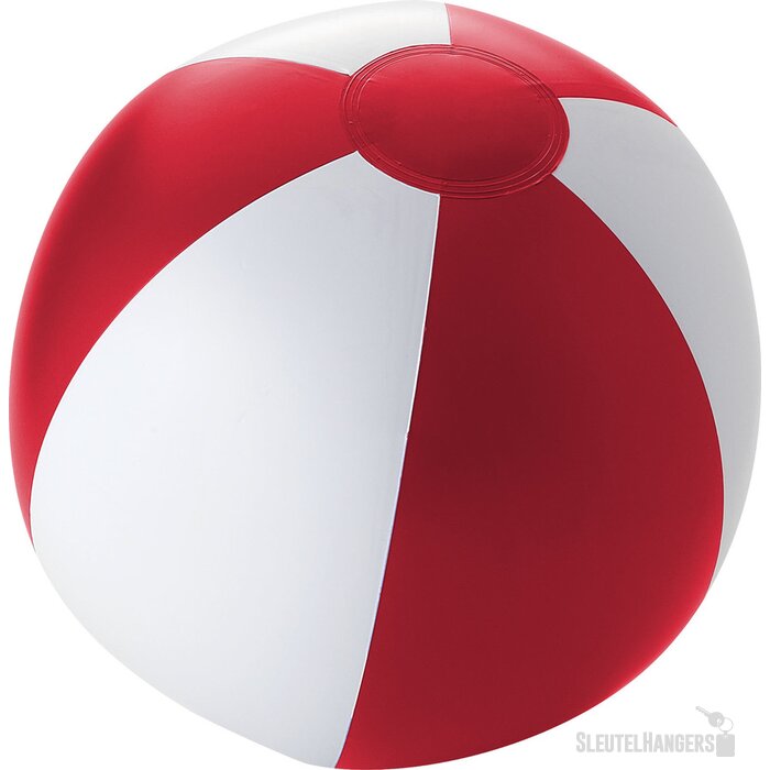 Palma strandbal Rood/Wit