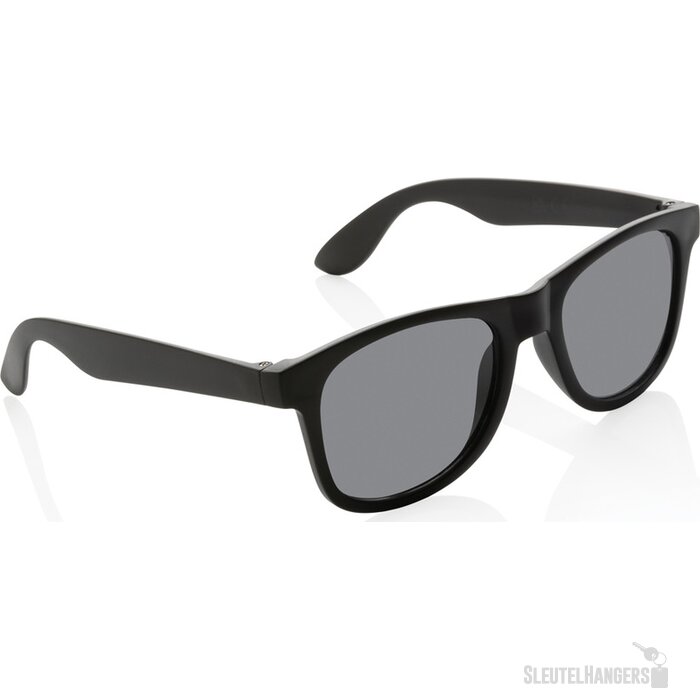 GRS zonnebril van gerecycled PP-plastic zwart