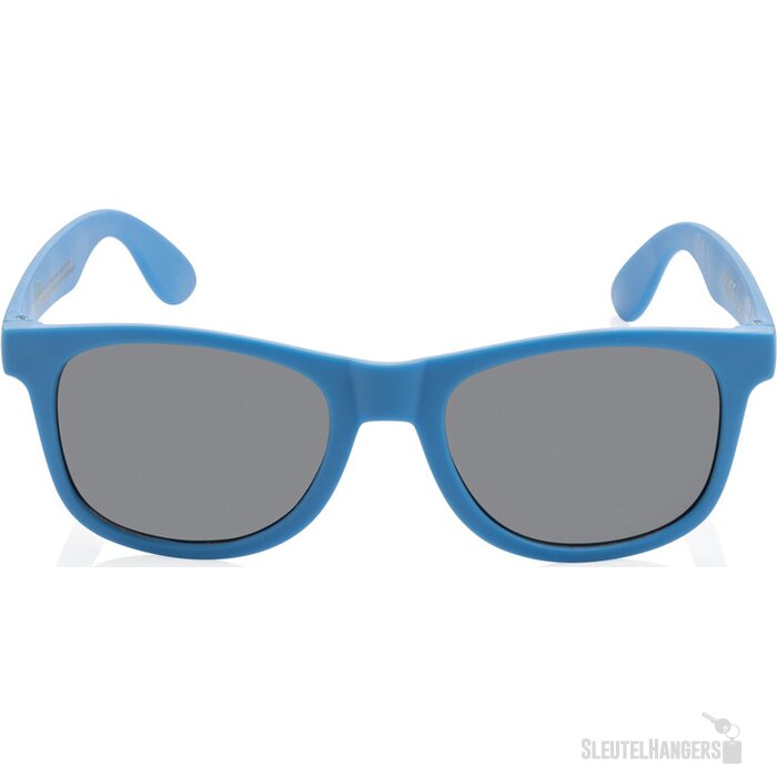 GRS zonnebril van gerecycled PP-plastic blauw