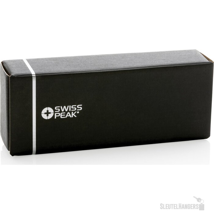 Swiss Peak RCS rplastic gepolariseerde zonnebril zwart