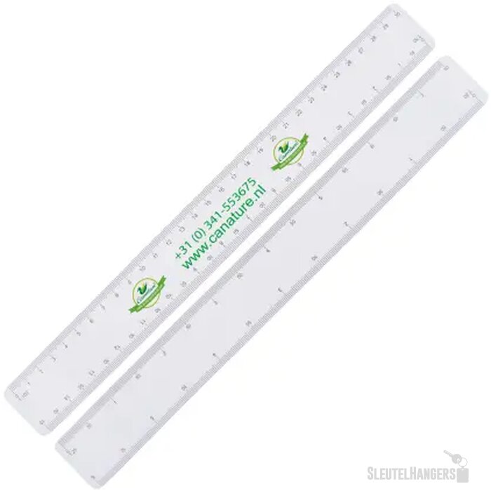Mailing liniaal met 4 schalen (30 cm)
