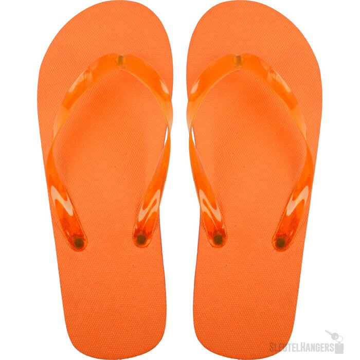 Goedkope Teenslippers Oranje
