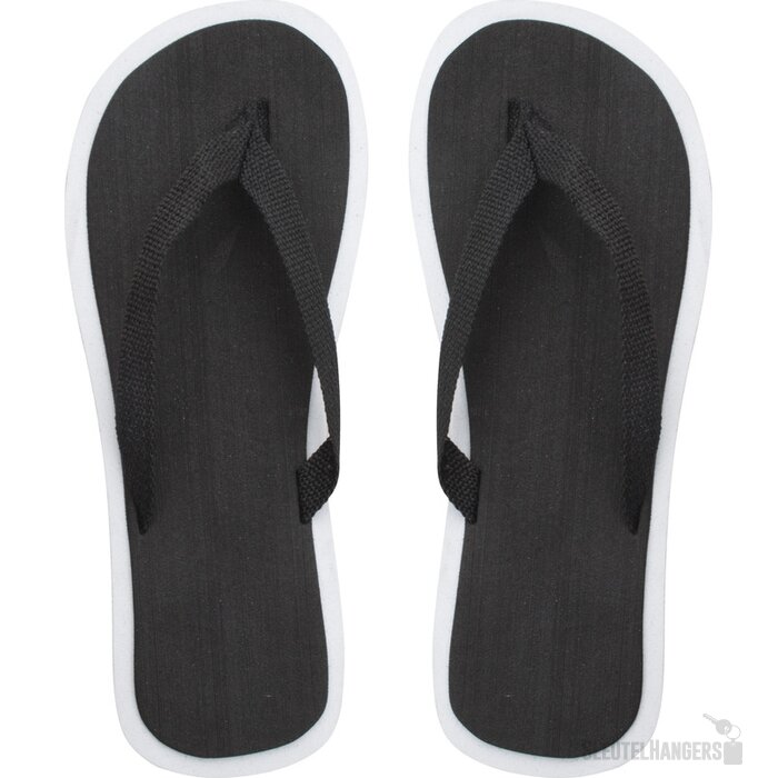 Cayman Strand Slippers Zwart