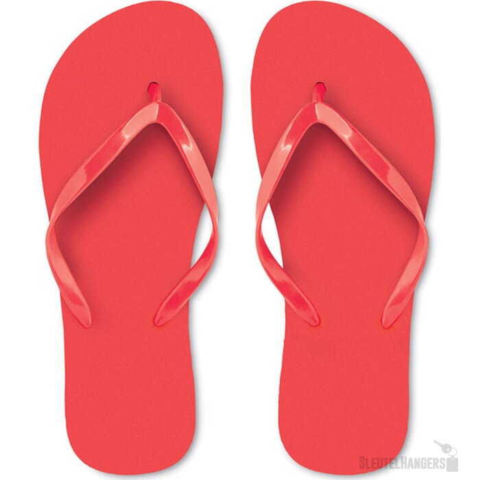 Pe slippers, maat l Honolulu rood