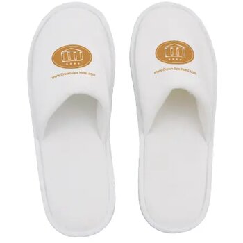 Hotel slippers met dichte teen Wit Hotel slippers met dichte teen Wit