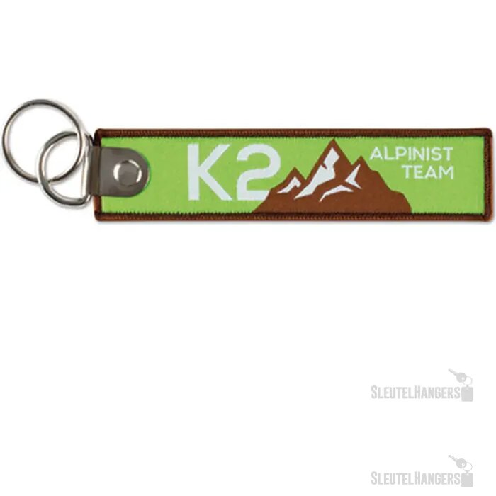 Flight tag met dubbele ring