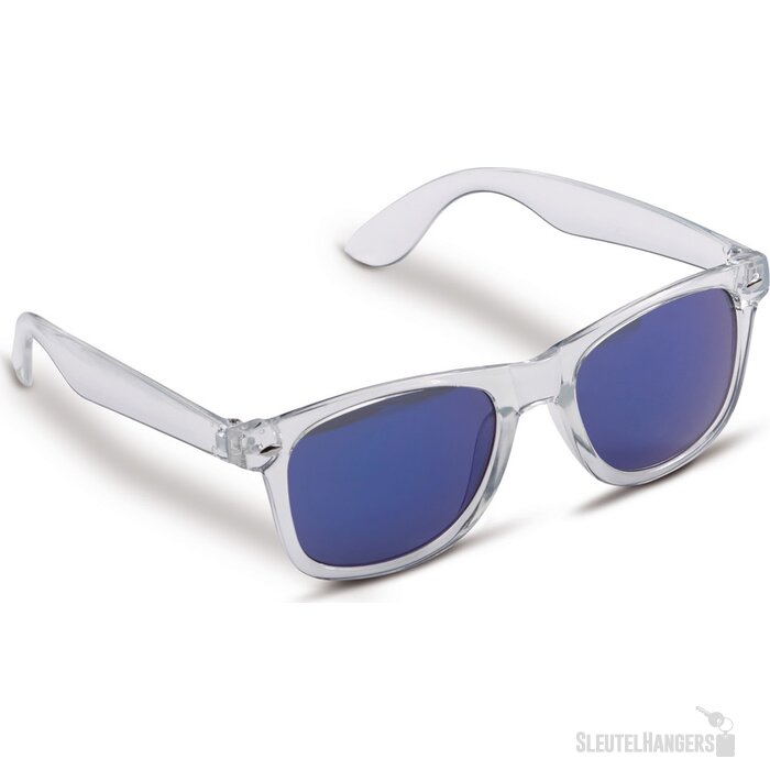 Zonnebril met gekleurde lenzen Blauw