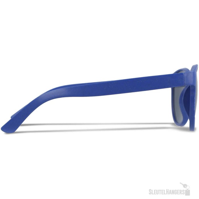 Eco zonnebril met hip design Blauw