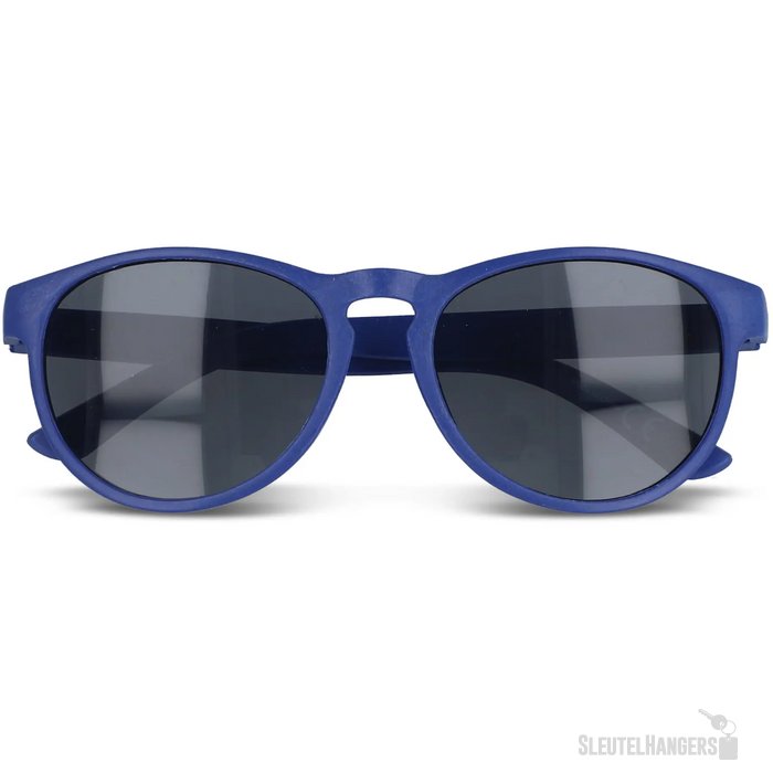 Eco zonnebril met hip design Blauw