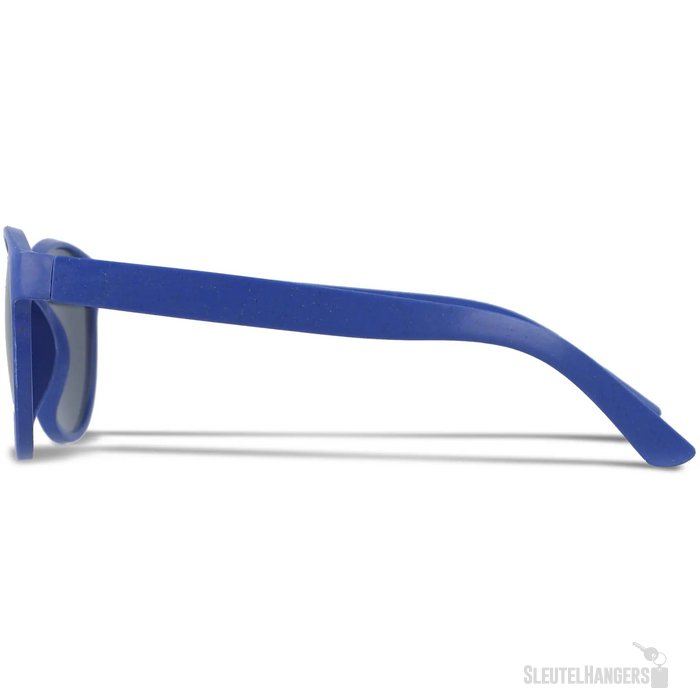 Eco zonnebril met hip design Blauw
