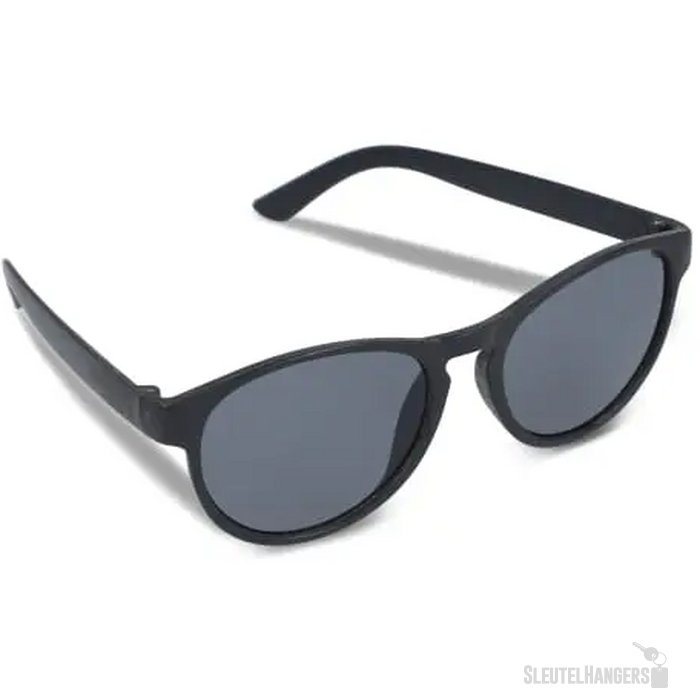 Eco zonnebril met hip design Zwart
