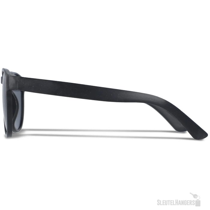 Eco zonnebril met hip design Zwart