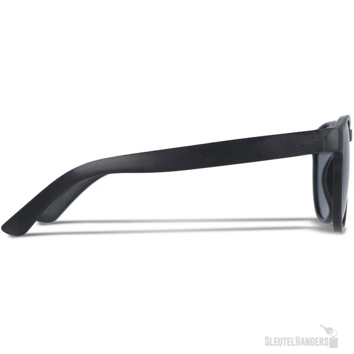 Eco zonnebril met hip design Zwart