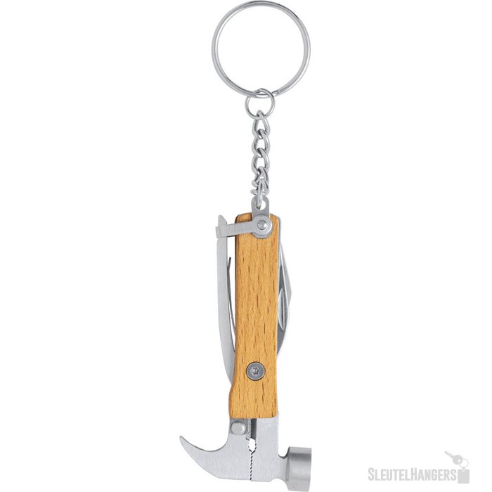 Meniok Multi Tool Sleutelhanger Natuurlijk