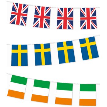 Vlaggenlijnen landen 2 Vlaggenlijnen landen 2