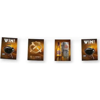 Papieren vlaggenlijn Papieren vlaggenlijn