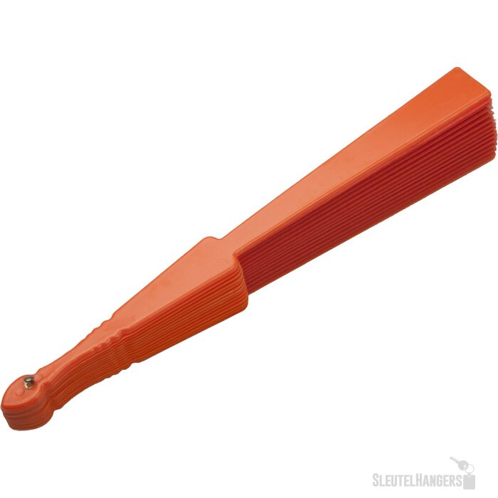 Plastic Waaier Oranje