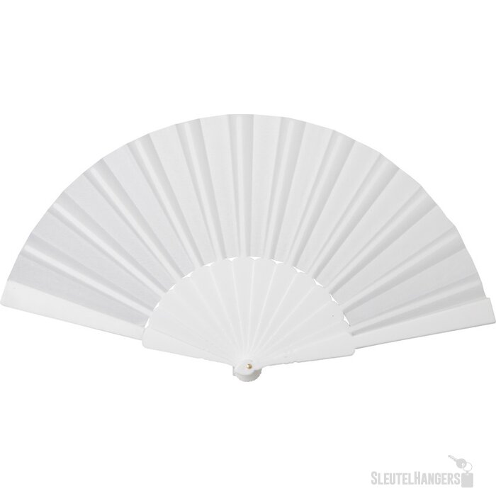 Plastic Waaier Wit