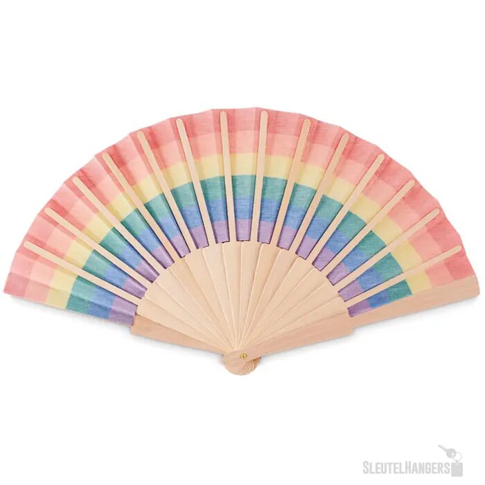 Regenboog waaier Veelkleurig