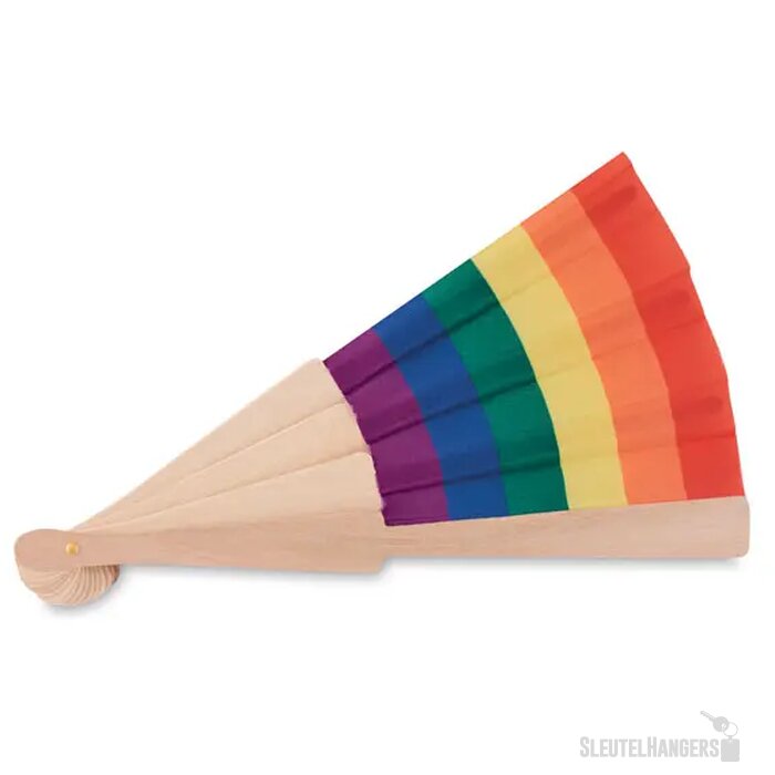 Regenboog waaier Veelkleurig