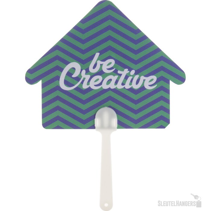 Waaiers Met Blad In Eigen Vorm Wit