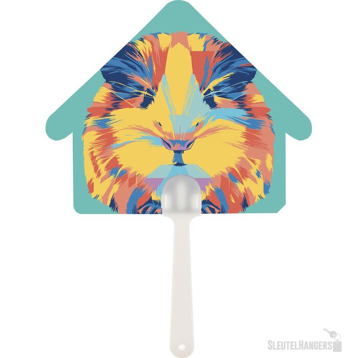 Waaiers Met Blad In Eigen Vorm Wit