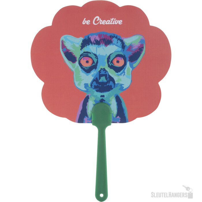 Waaiers Met Blad In Eigen Vorm Groen