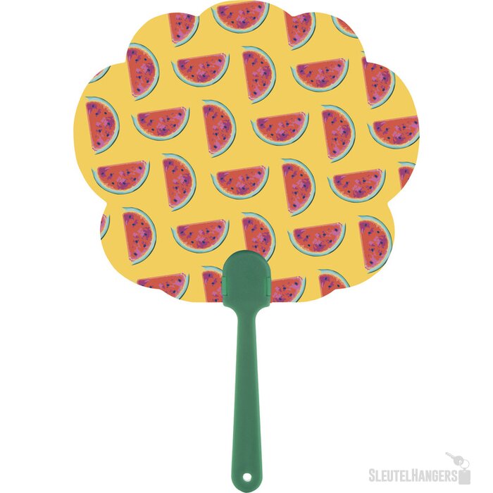 Waaiers Met Blad In Eigen Vorm Groen