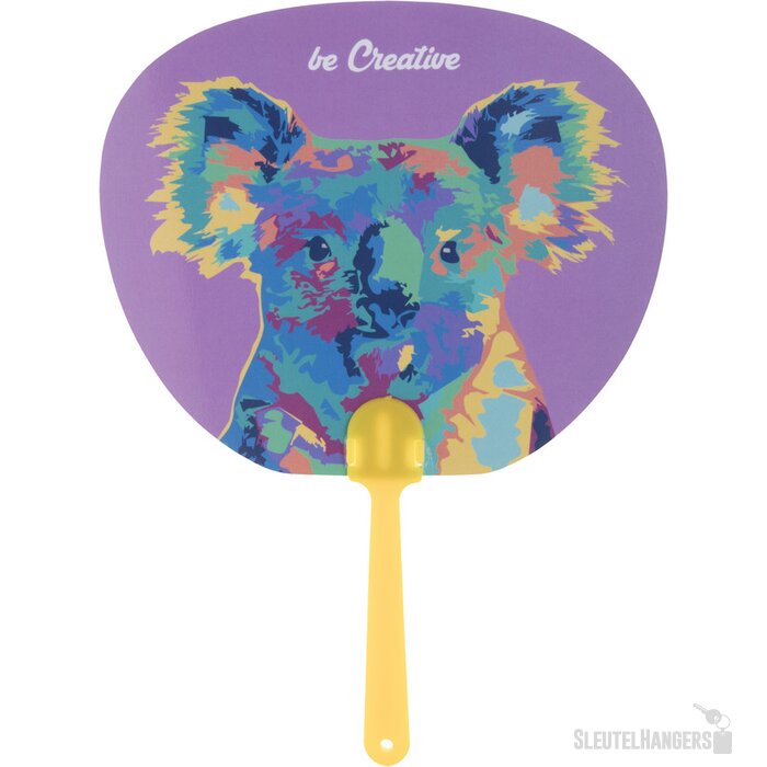 Waaiers Met Blad In Eigen Vorm Geel