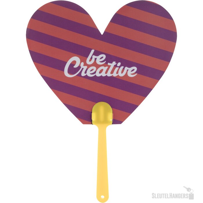 Waaiers Met Blad In Eigen Vorm Geel