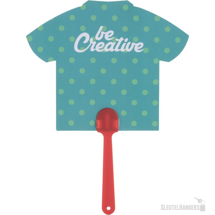 Waaiers Met Blad In Eigen Vorm Rood