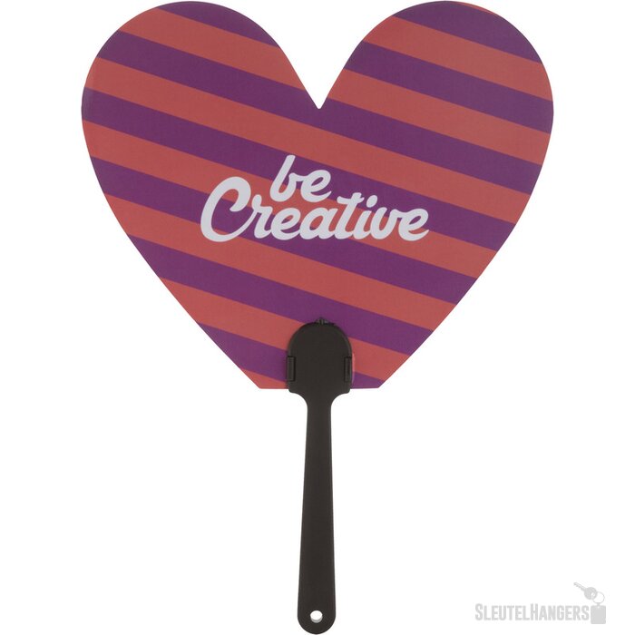 Waaiers Met Blad In Eigen Vorm Zwart