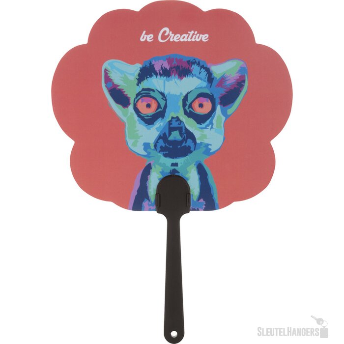 Waaiers Met Blad In Eigen Vorm Zwart