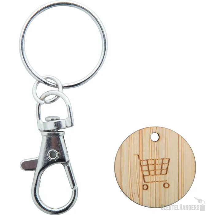 Bamboe Winkelwagenmuntje Naturel