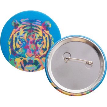 Pinbadge Rpet Maxi Button Met Pin Wit Pinbadge Rpet Maxi Button Met Pin Wit