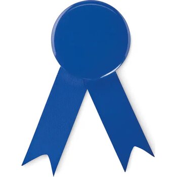 Speld met lint Lazo royal blauw