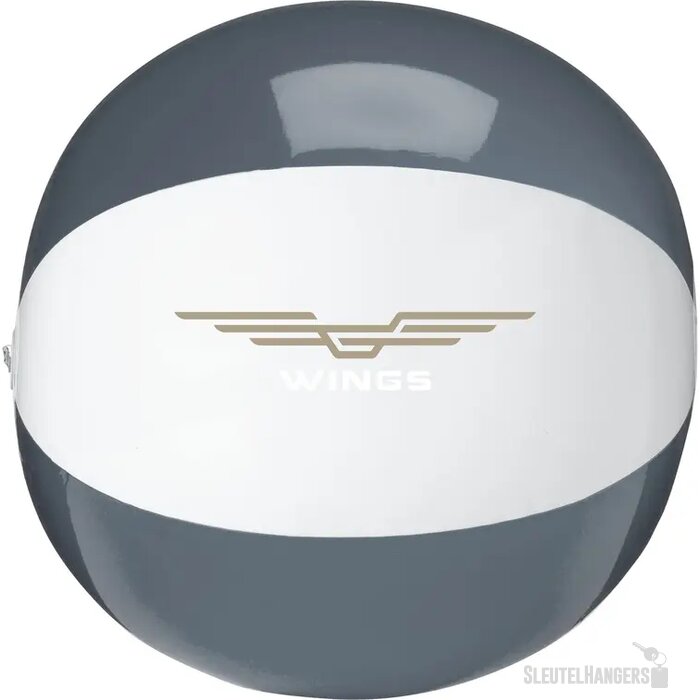 Beachball Bedrukken (Ø 30 Cm) Wit/Zwart
