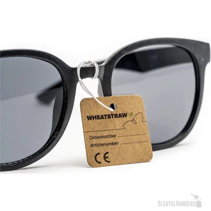 Modieuze Tarwestro Zonnebril Zwart