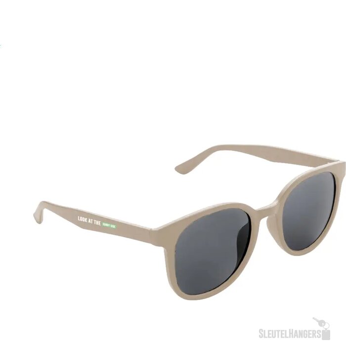 Modieuze Tarwestro Zonnebril Naturel