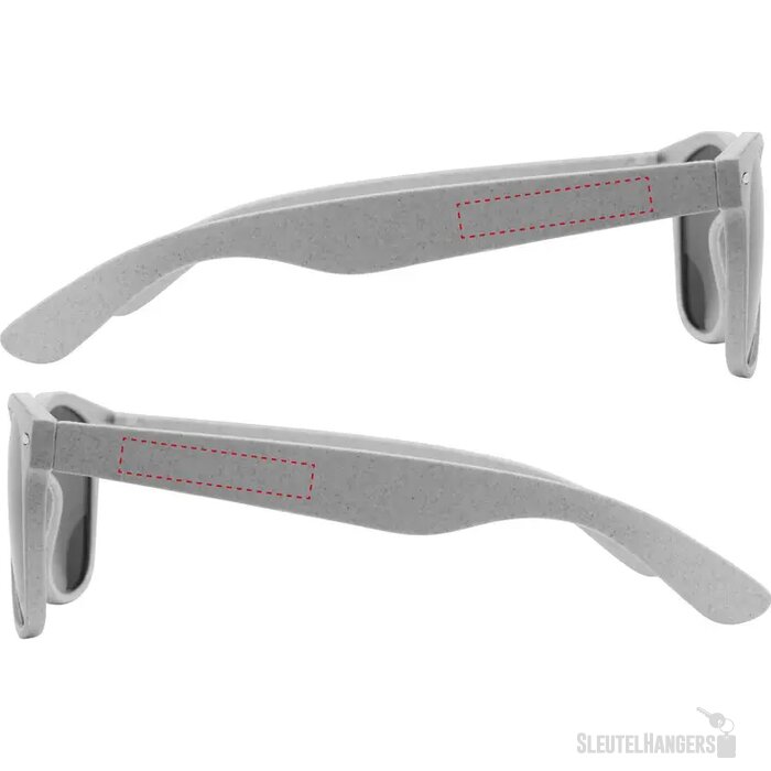 Eco Zonnebril Van Tarwestro Zwart