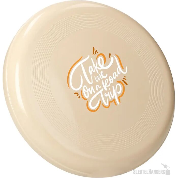 Bio-Plastic Frisbees 100% Recyclebaar Beige