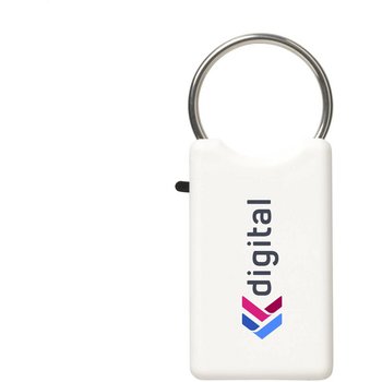 Safe Grs Recycled Key Ring Sleutelhanger Wit Safe Grs Recycled Key Ring Sleutelhanger Wit