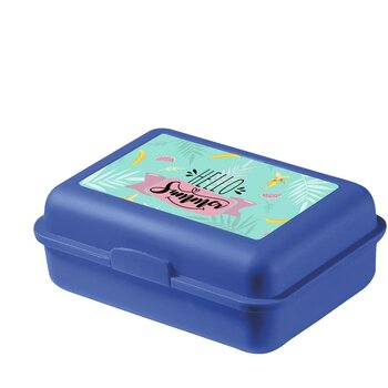 Lunchbreak Lunchbox Blauw Lunchbreak Lunchbox Blauw