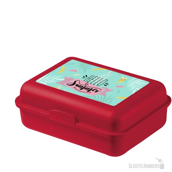 Lunchbreak Lunchbox Rood